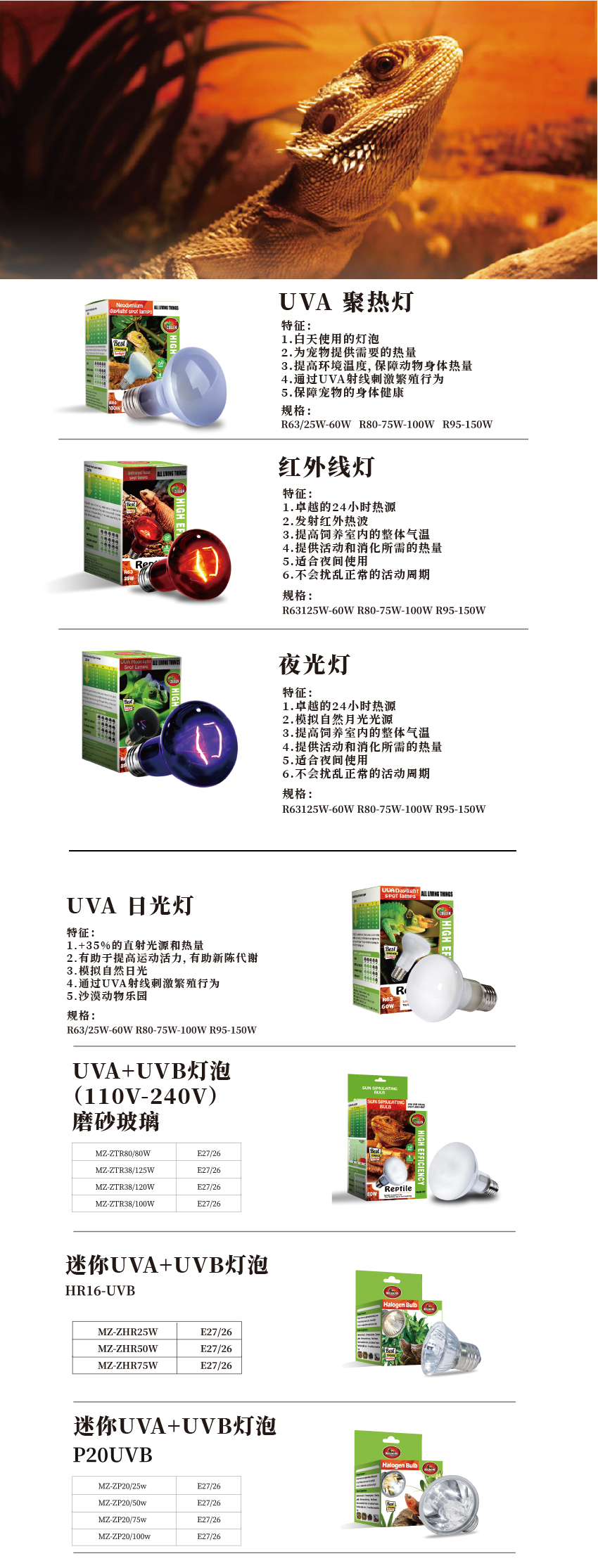 UVA加热灯Heating lamp(图1)